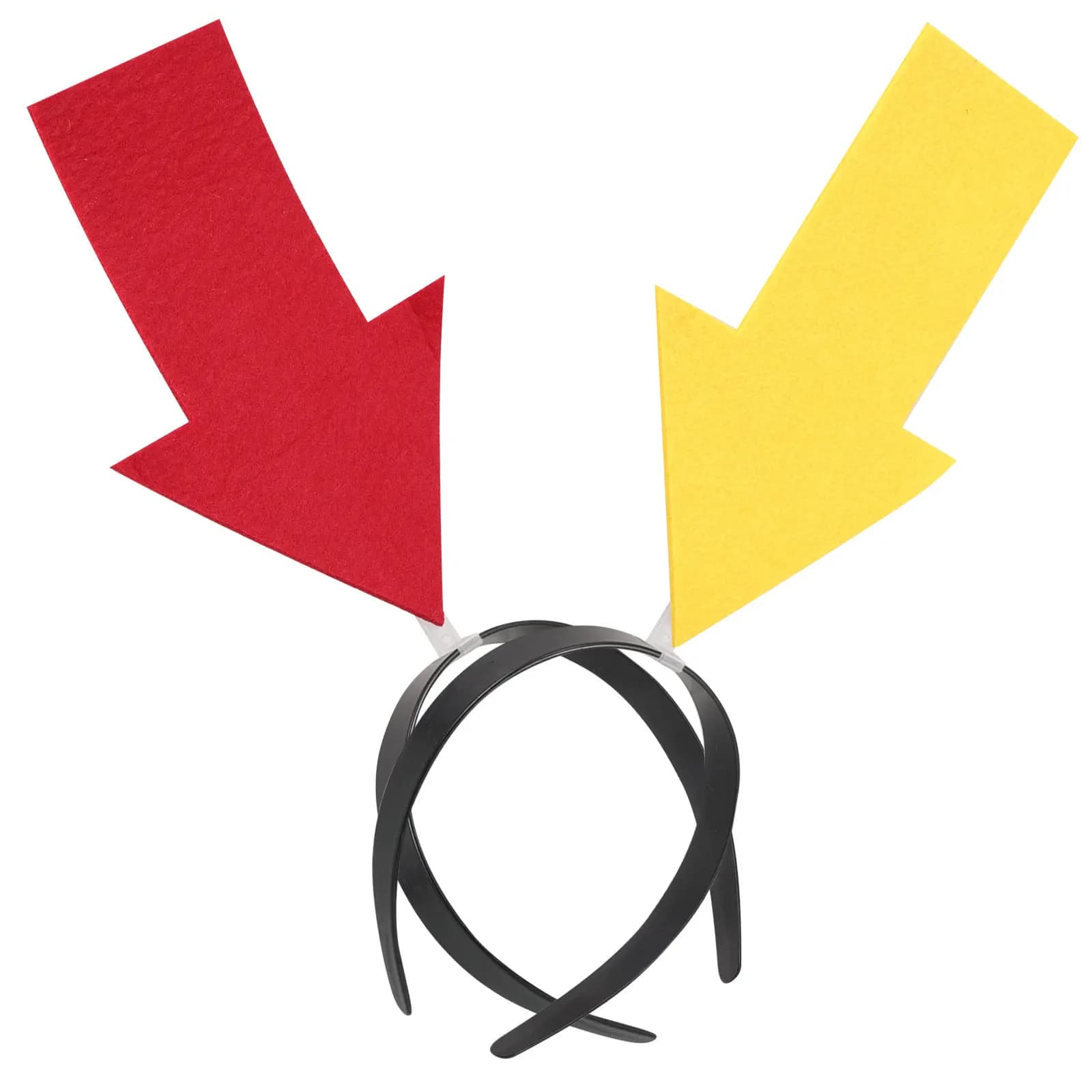 2 Pezzi Fasce per Capelli a Forma di Freccia Traspiranti, Accessori per Feste, Copricapo per Festival, Oggetti Decorativi per Cosplay, Fasce Originali