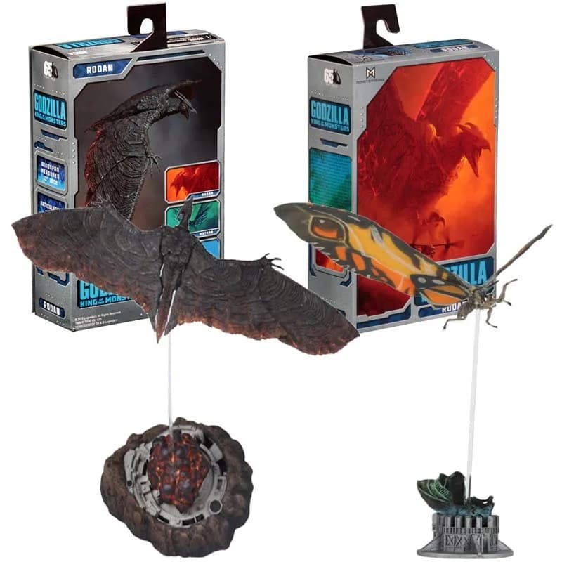Nuovo 2026 GODZILLA Film Rodan Vs. Mothra Action Figure in PVC, Modellino da Collezione, Giocattolo Mostro, Dinosauro Articolato, Regalo per Ragazzi