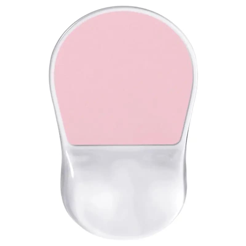 Tappetino per Mouse Ergonomico Feb.Relieve con Base in Silicone Antiscivolo, Supporto per Polso in Gel, Design Morbido per Alleviare il Dolore al Polso