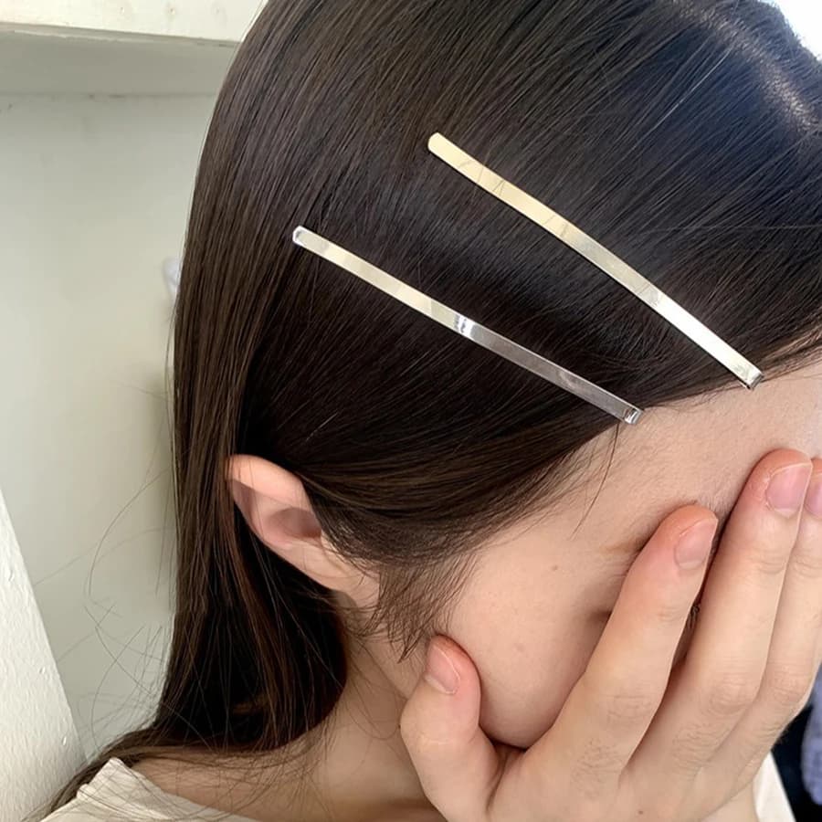 Set di 4 Fermagli per Capelli Vintage in Lega Argento e Oro, Stile Europeo e Americano, Accessori per Donne e Ragazze