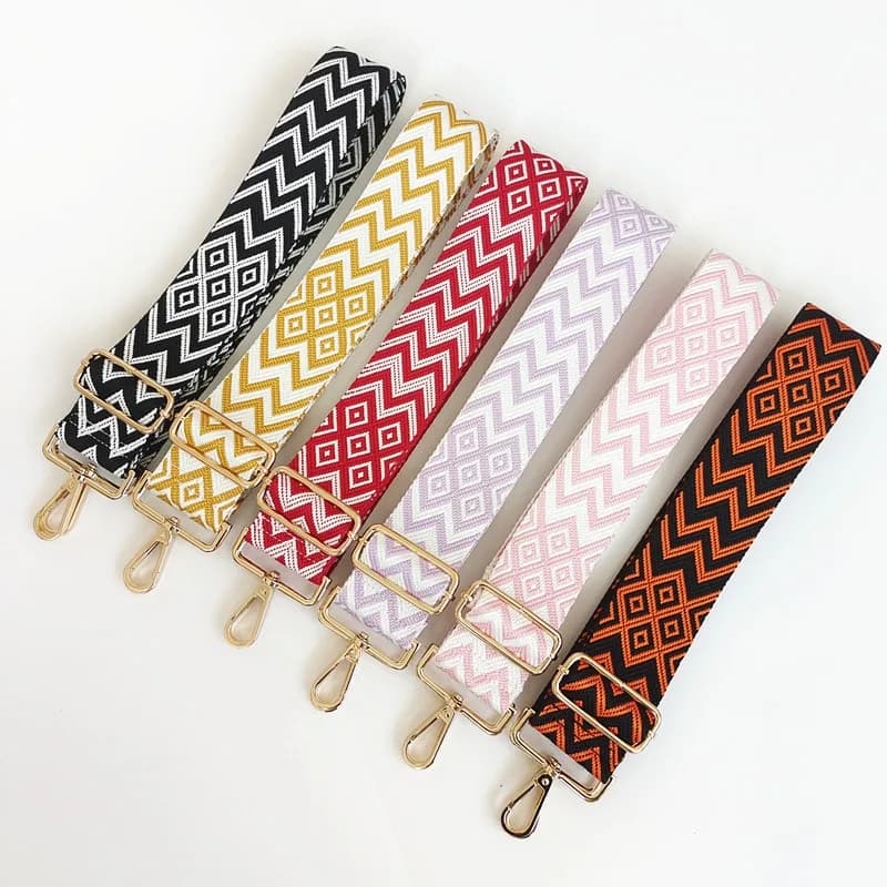 Backpack Shoulder Strap Replacement Set European American Style Detachable Nylon Webbing Wear-Resistant for Outdoor Travel