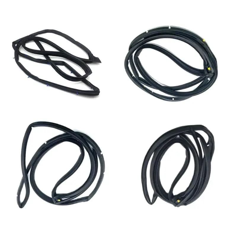Guarnizioni in gomma per portiere auto anteriori, posteriori, destre e sinistre ABHY per Honda Civic 2006-2011 72350-SNE-A01,72850-SNA-A01