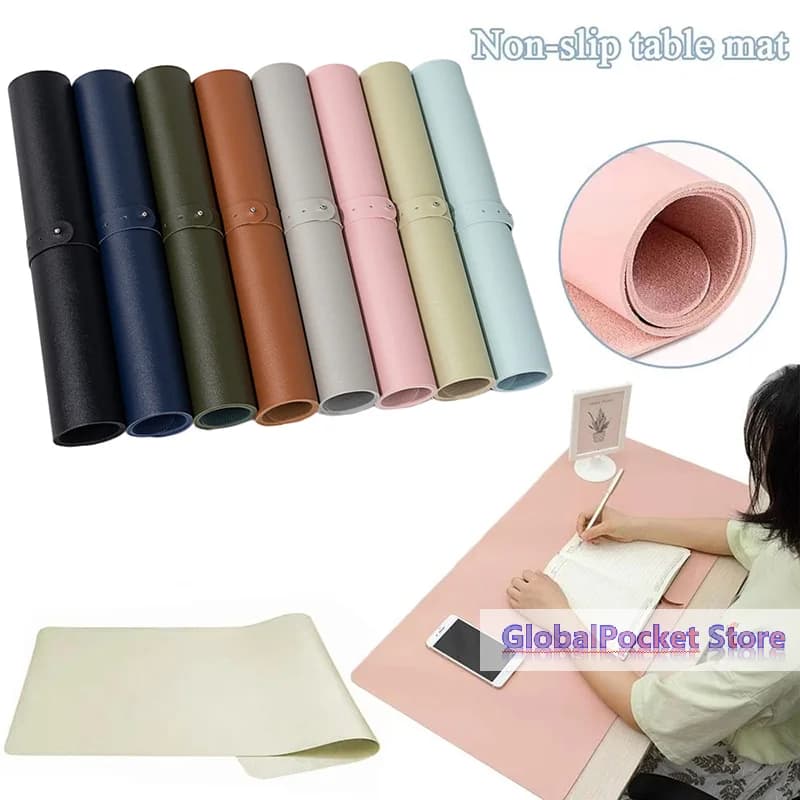 [TG823]Foldable Nail Art Table Mat PU Leather Studio Desk Mat Nail Armrest Cushion Waterproof Hand Rest Pad Dirt Easy Cleaning
