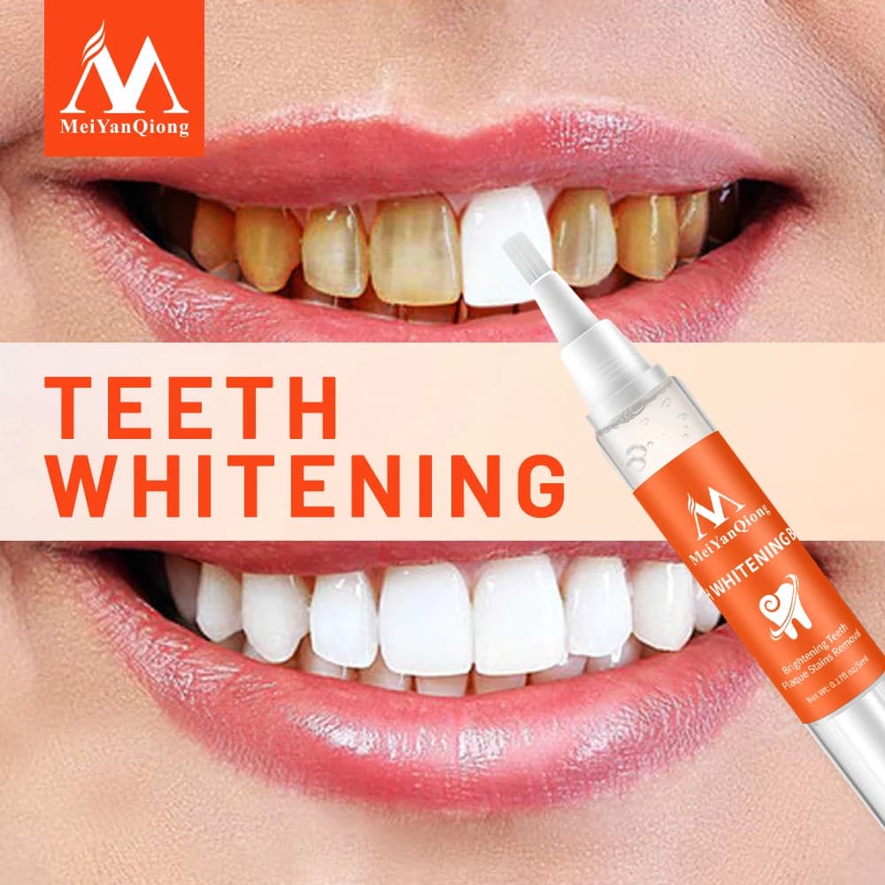 MeiYanQiong teeth whitening pen remove plaque and tartar clean mouth toothbrush Essence Brush tooth caries
