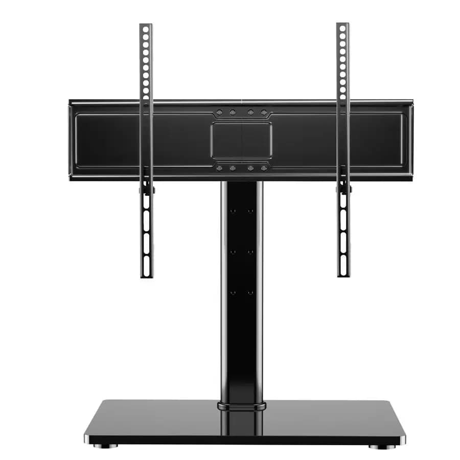 Swivel TV stand Table TV stand for 3275 inch TV 60 degree Swivel, Height adjustable monitor stand 12, VESA max 6