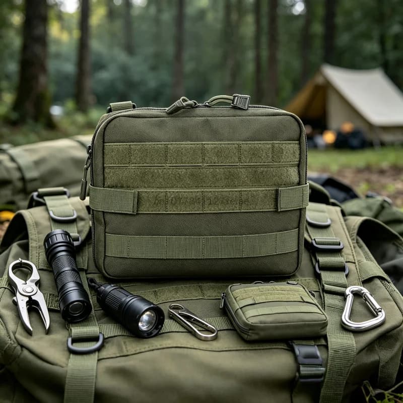 Waterproof Camo Tactical Waist Pack Multifunctional Outdoor Emergency Medical Bag Portable Survival First Aid Kit for Camping Hi