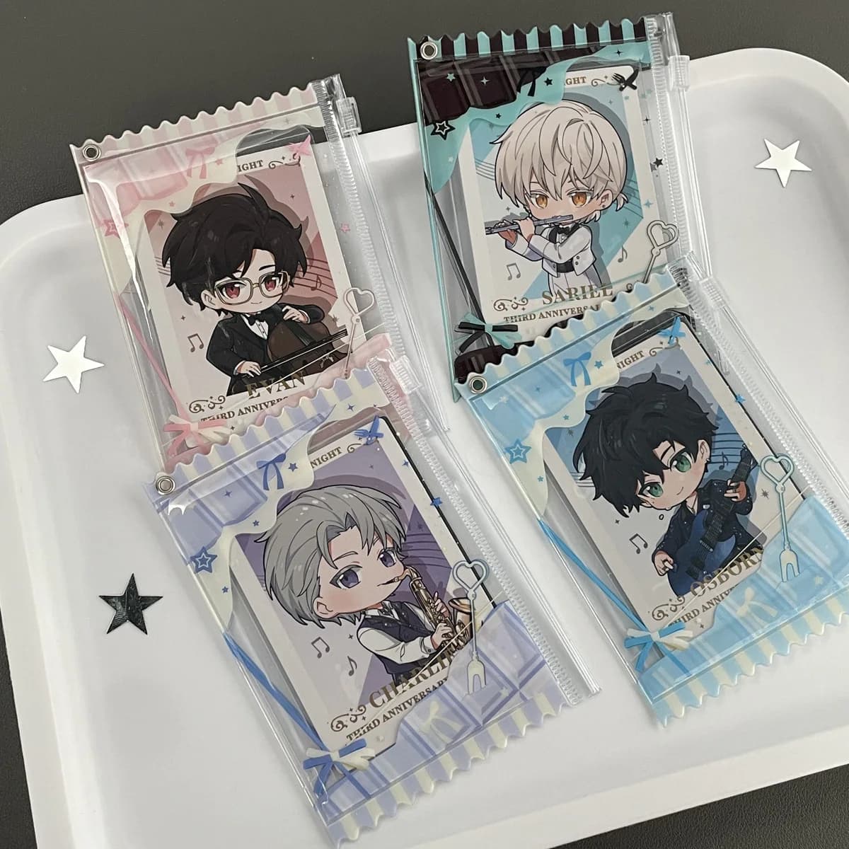 LOMO Card Borsa protettiva trasparente 1 pz 3 pollici Kpop Card Cute Candy Sleeves Holder Photocard Holder Carte Film Carte da gioco