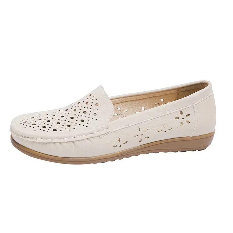 Estate nuova moda punta tonda scarpe da infermiera suola morbida sandali antiscivolo scarpe basse scarpe sportive casual traspiranti da donna