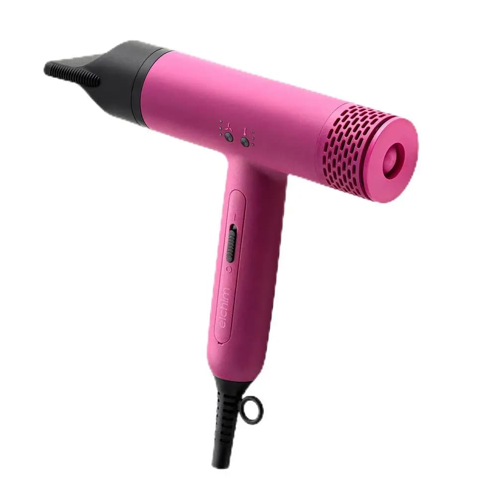 Anemos V2 Asciugacapelli Professionale Ultra-Leggero con Tecnologia Micro-Brush - Rosa, 1875 Watt