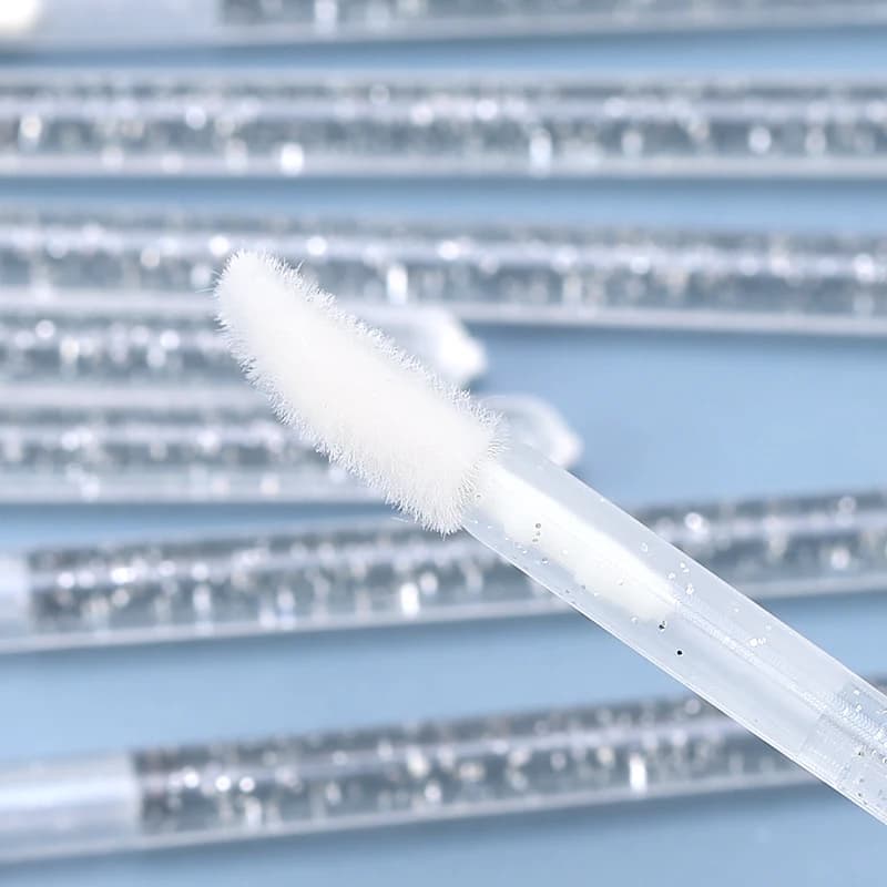50 Mascara Applied Parts, Eyelash Brushes, Crystal Brushes for Removing Singole Eyelashes, Eyelash and Lip Cleaning Brushes