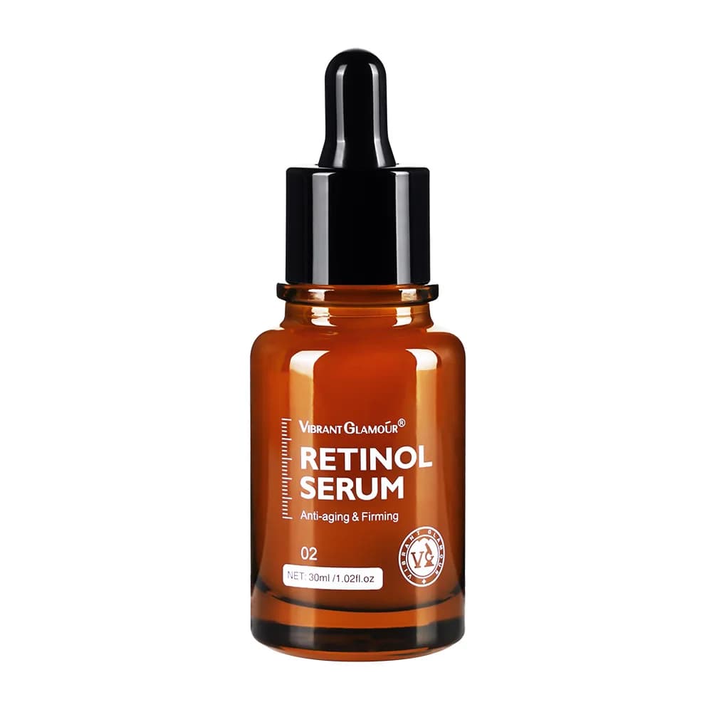 VIBRANT GLAMOUR Set Cream Faced with Retinol + Siero Viso + Serum Nutrient Eyes Refreshing for Bags under Hydrating Eyes Skin Cream