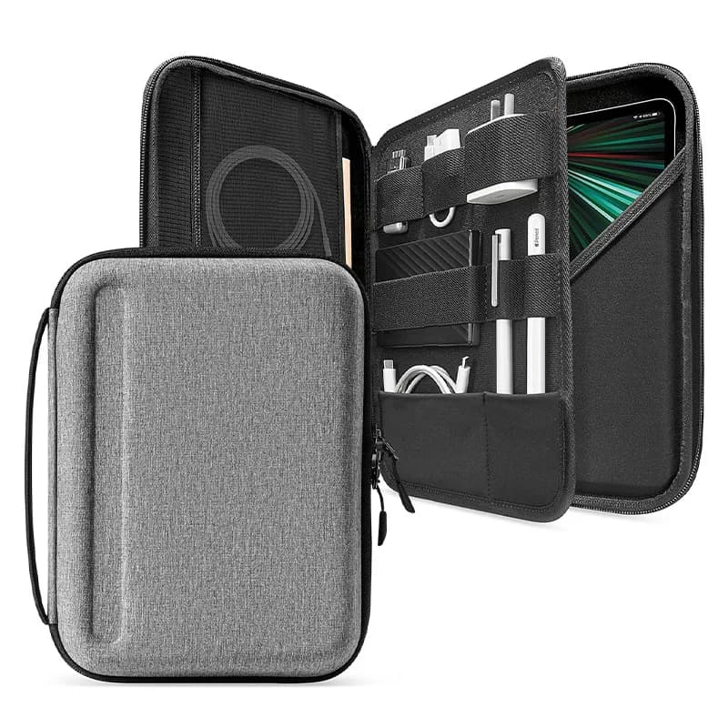 9-13 inch EVA tablet case, compatible with iPad Air 11, iPad Pro 10.9 inch, iPad Pro 11 M4, iPad Pro 13 - Tablet bag
