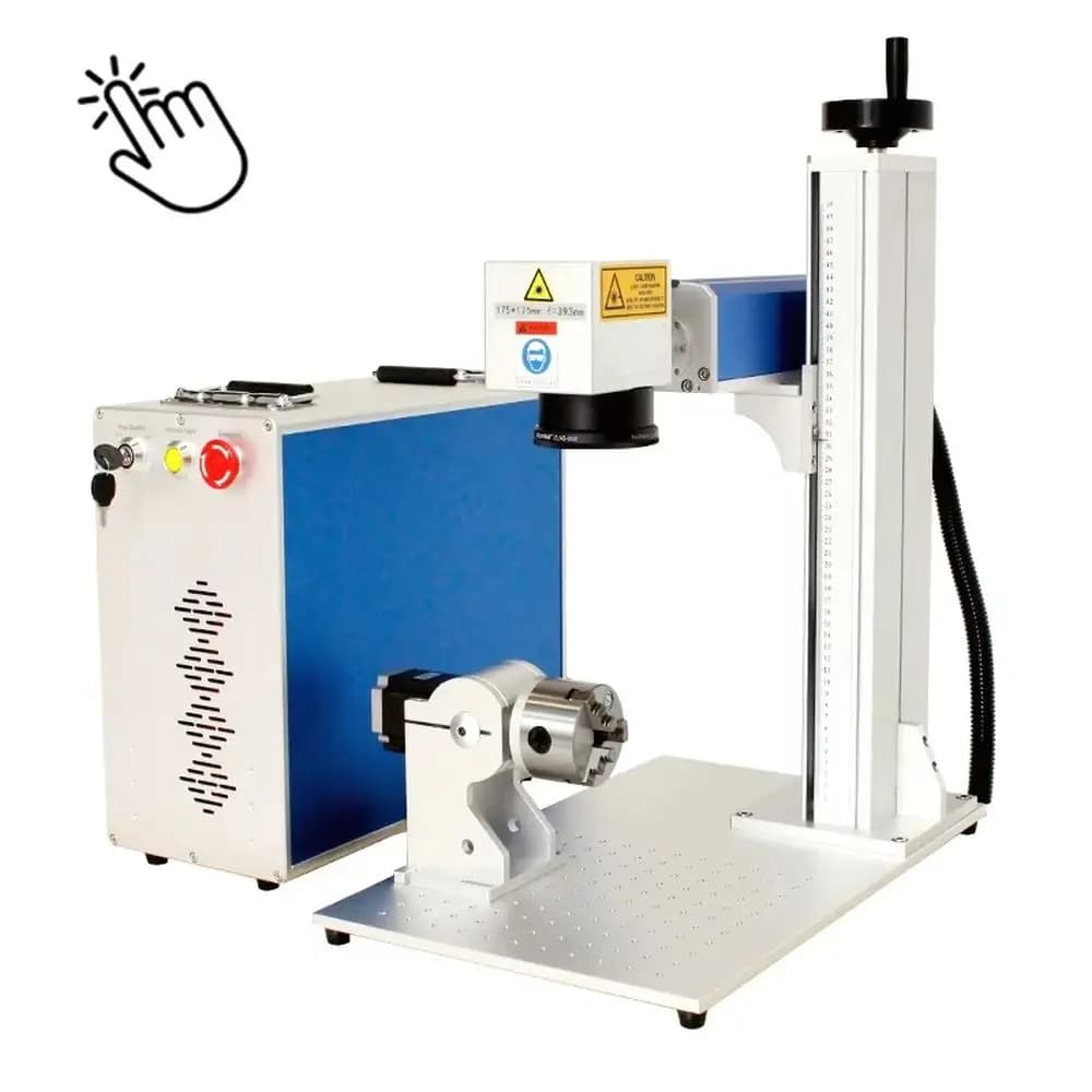 New Portable 10W 20W 30W Enclosed Fiber Laser Marking Machine for Jewelry Laser Engraving and Marking