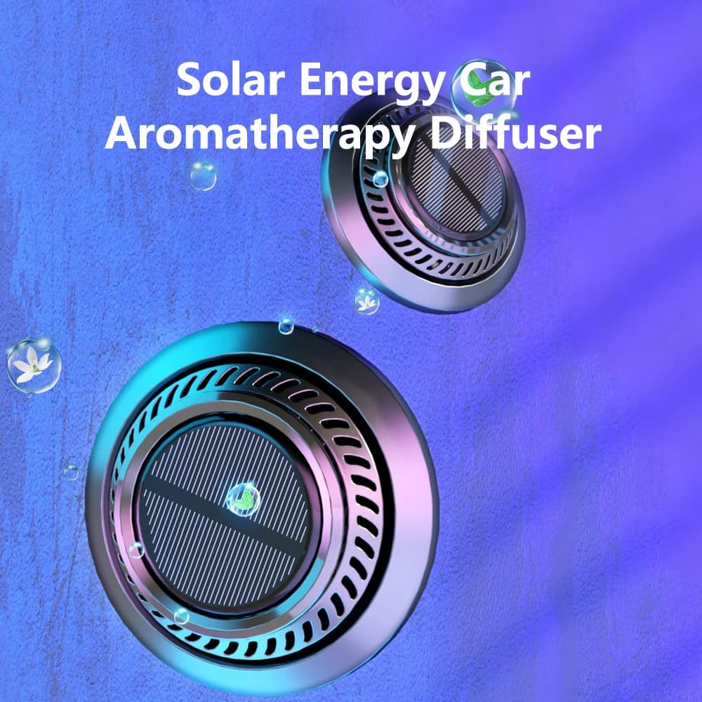 1 pz Ad Energia Solare Auto Aromaterapia Diffusore UFO Forma Deodorante Auto Diffusore Profumo Decorazione Auto Accessori
