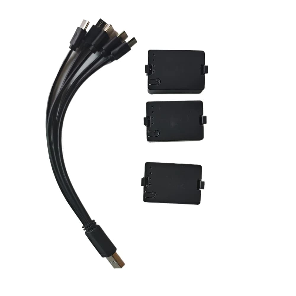 Batteria originale dei pezzi di ricambio 7.4V 300mAh dell'elicottero JJRC U9901 RC