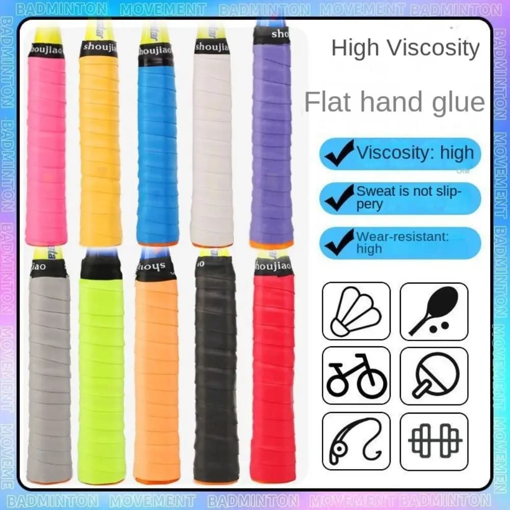 Shock Absorption Sticky tennis rack Over Grip Grip Tape sweat band Sport fishing rods Non-slip band accessory