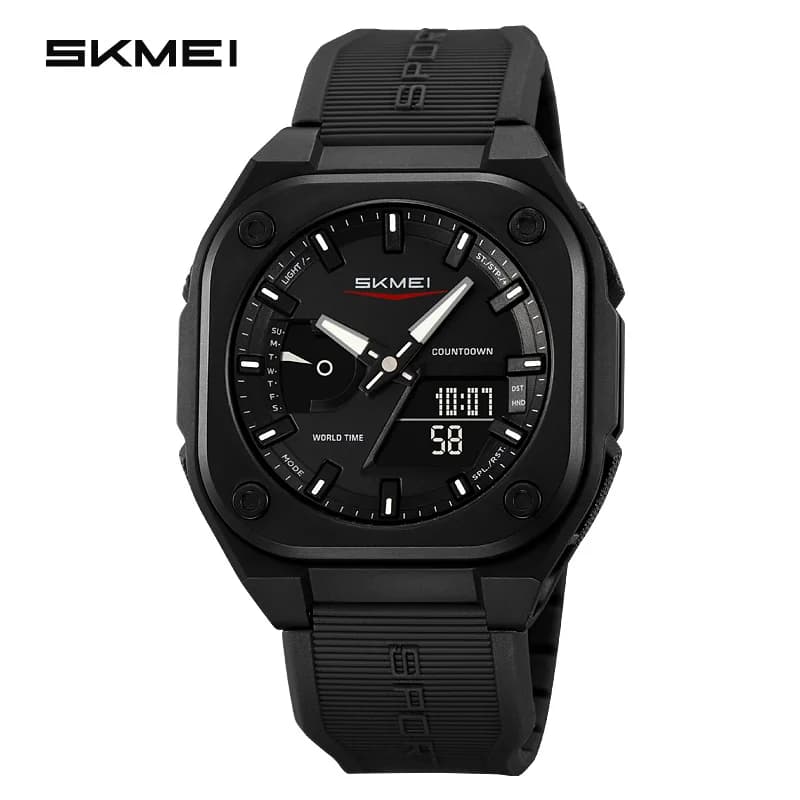 SKMEI 2328 Orologio Horloges Uomo Business Orologi Orologio elettronico digitale Orologi sportivi di moda Uomo Orologio da polso impermeabile Allarme
