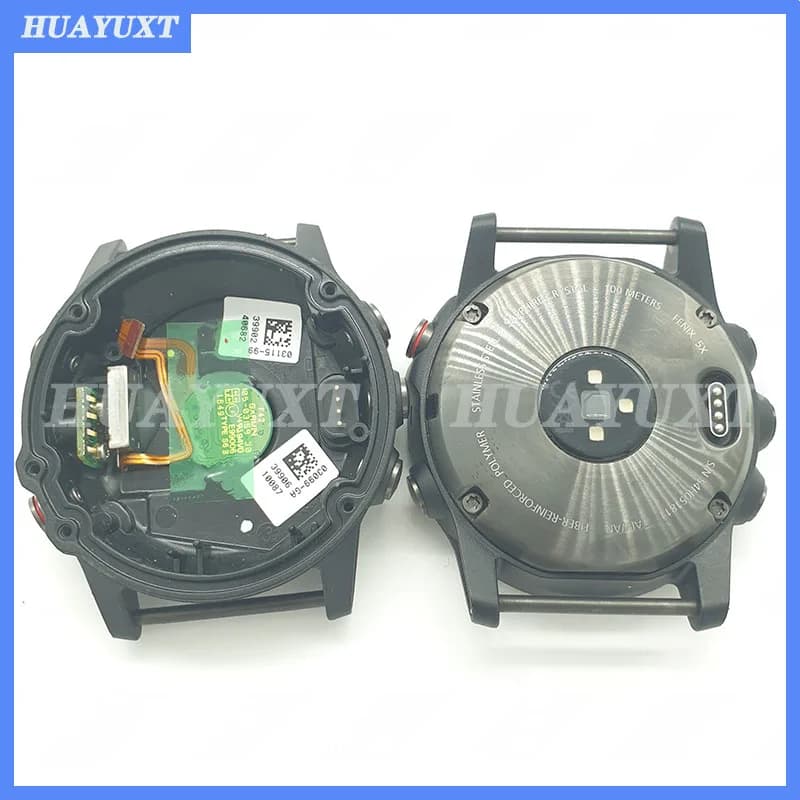 Cover posteriore per Garmin Fenix 5x Smart Watch, ricambi per riparazione