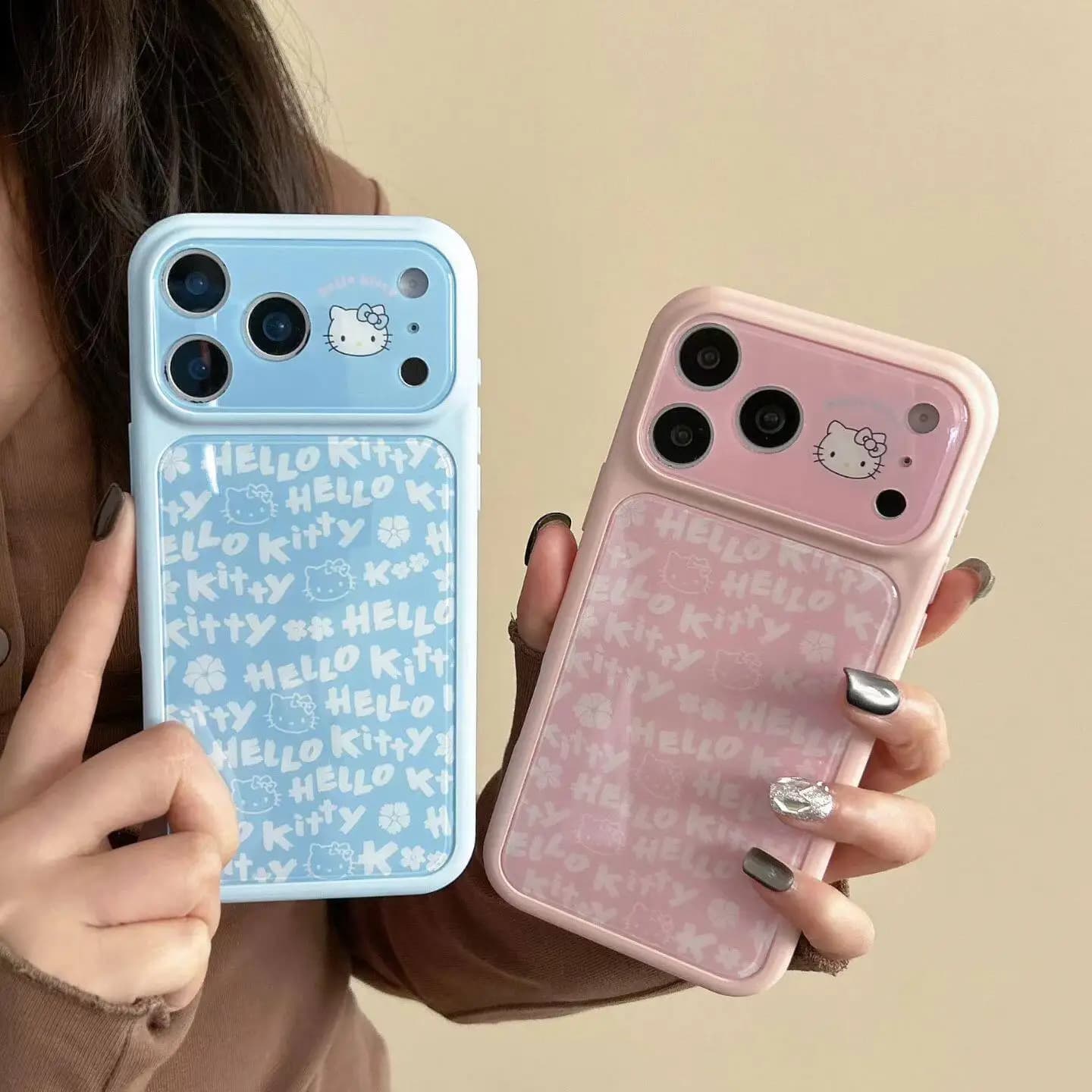 Sanrio Hello Kitty for iPhone 17 16 15 14 13 Pro Max, caramel color