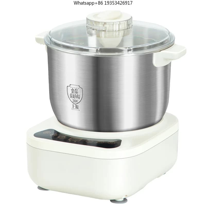 Impastatrice domestica, impastatura e agitazione intelligenti con timer, adatta per la preparazione della pasta, completamente adatta per l'Europa