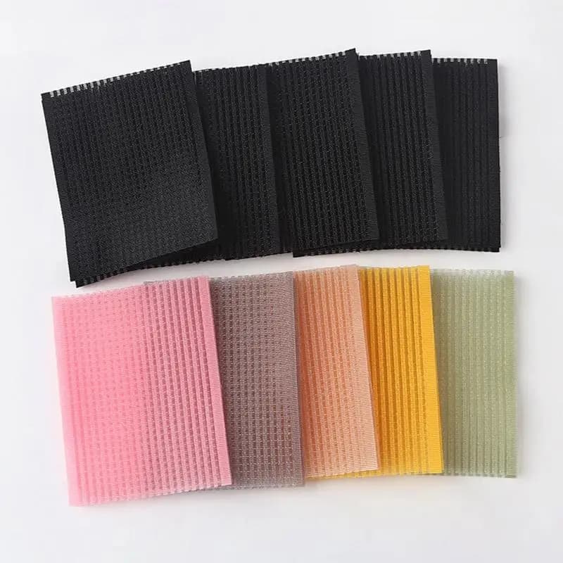 10 Pezzi Clip Adesive Magiche per Frangia Donna, per Lavare il Viso e Truccarsi