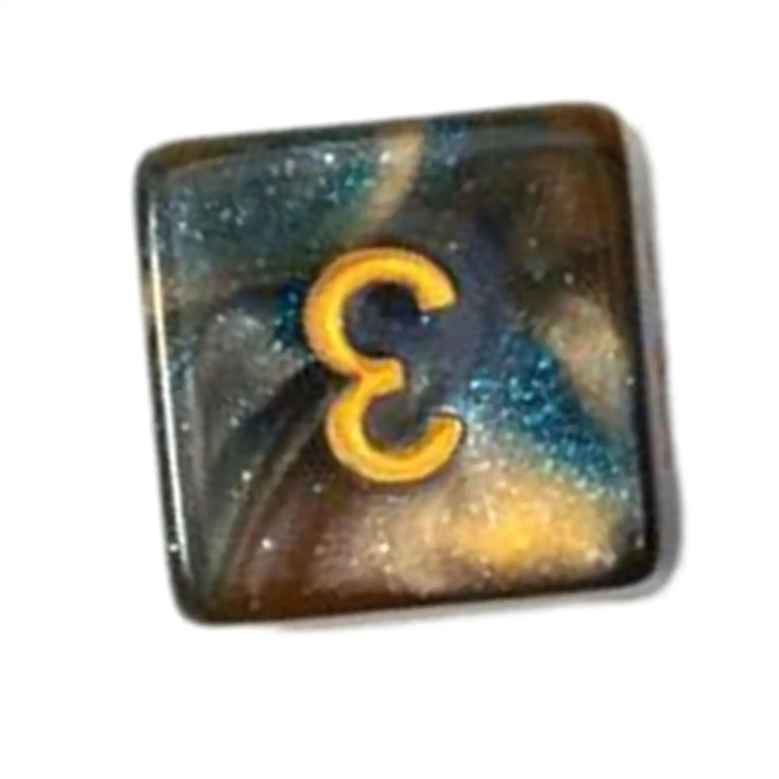 Set di Dadi Poliedrici in Acrilico, Dadi Multifaccia per Giochi da Tavolo, Giochi di Ruolo, Insegnamento della Matematica