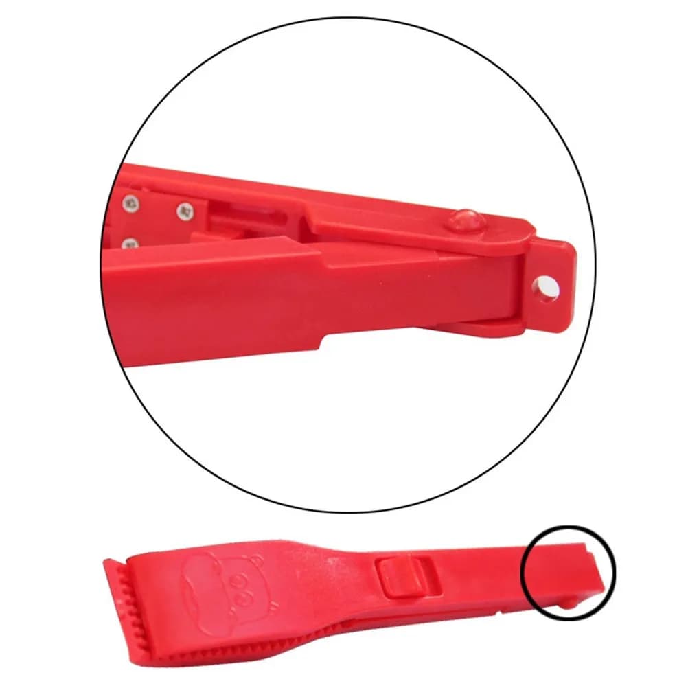 Pinze da Pesca Galleggianti in ABS, Pinza per Pesci Resistente per Cattura e Rilascio, per Acqua Salata e Dolce, Pesci Piccoli e Medi, con Mandibola Dentata