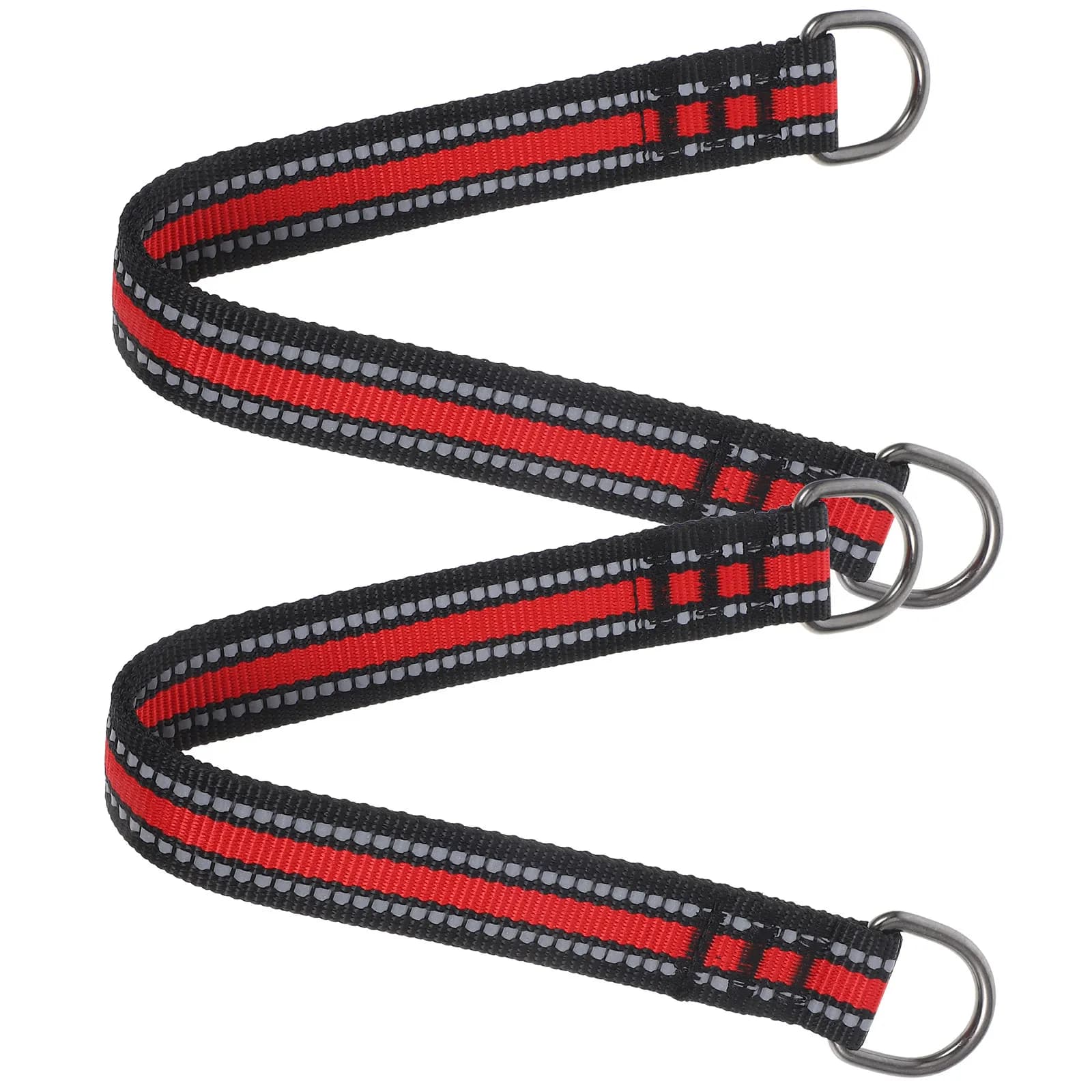 2Pcs Vibrant Red Heavy-Duty Safety Swing Straps Adjustable for Hammock Swing Set Punching Bag Pull-Up Bar Aerial Yoga Suspension