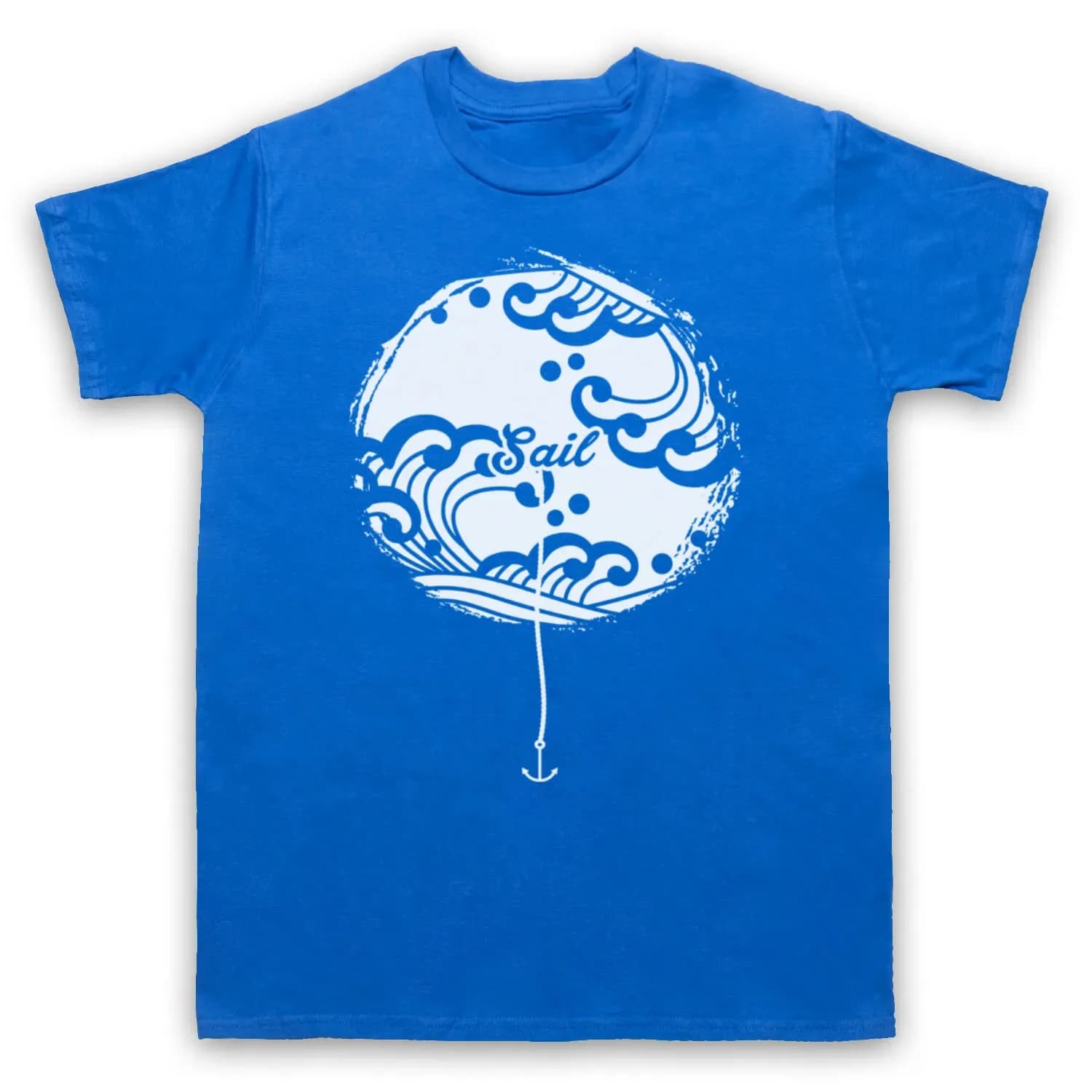 SAIL SEA LOVER LOVE OF SAILING BOAT ENTHUSIAST ANCHOR T-SHIRT da uomo e da donna