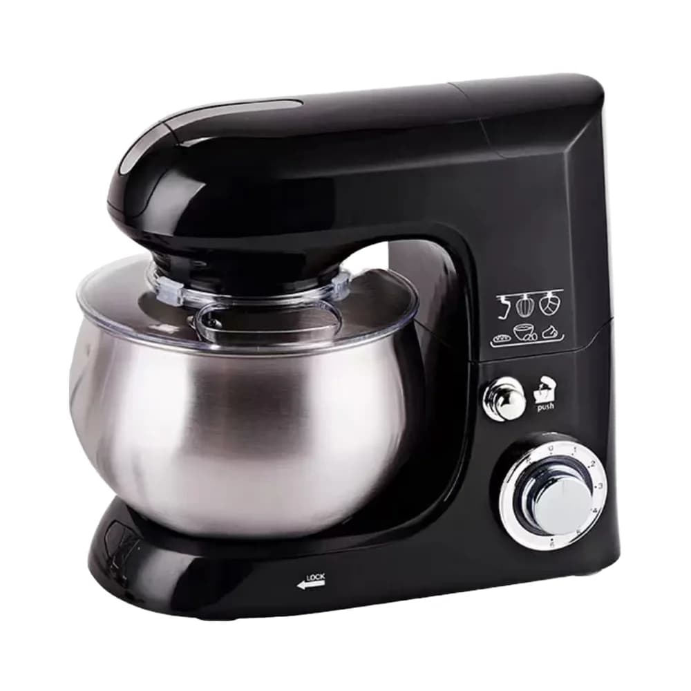 5 Liter Blender Kitchen Robot Chef Machine Automatic Table Kneader Mixing Bowl Exhibitor Power Source Plastic Steel