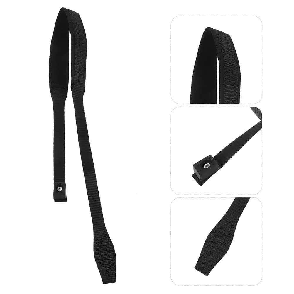 2 Pieces Convenient Adjustable Dust Strap for Ski Sticks, Trekking Sticks, Stroller Sticks, Dust Support for Open Sports