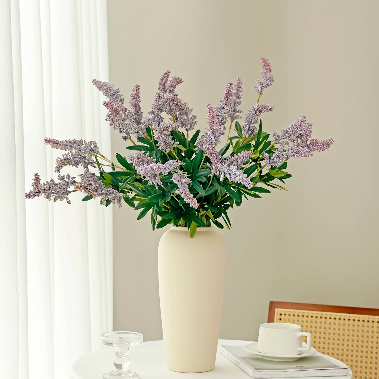 Artificial Silk Plant for Valentine's Day, Weddings, Home Decoration, Table Vase, Garland, Bridal Bouquet, Garden Ornament, Fai-da- Gift ♪