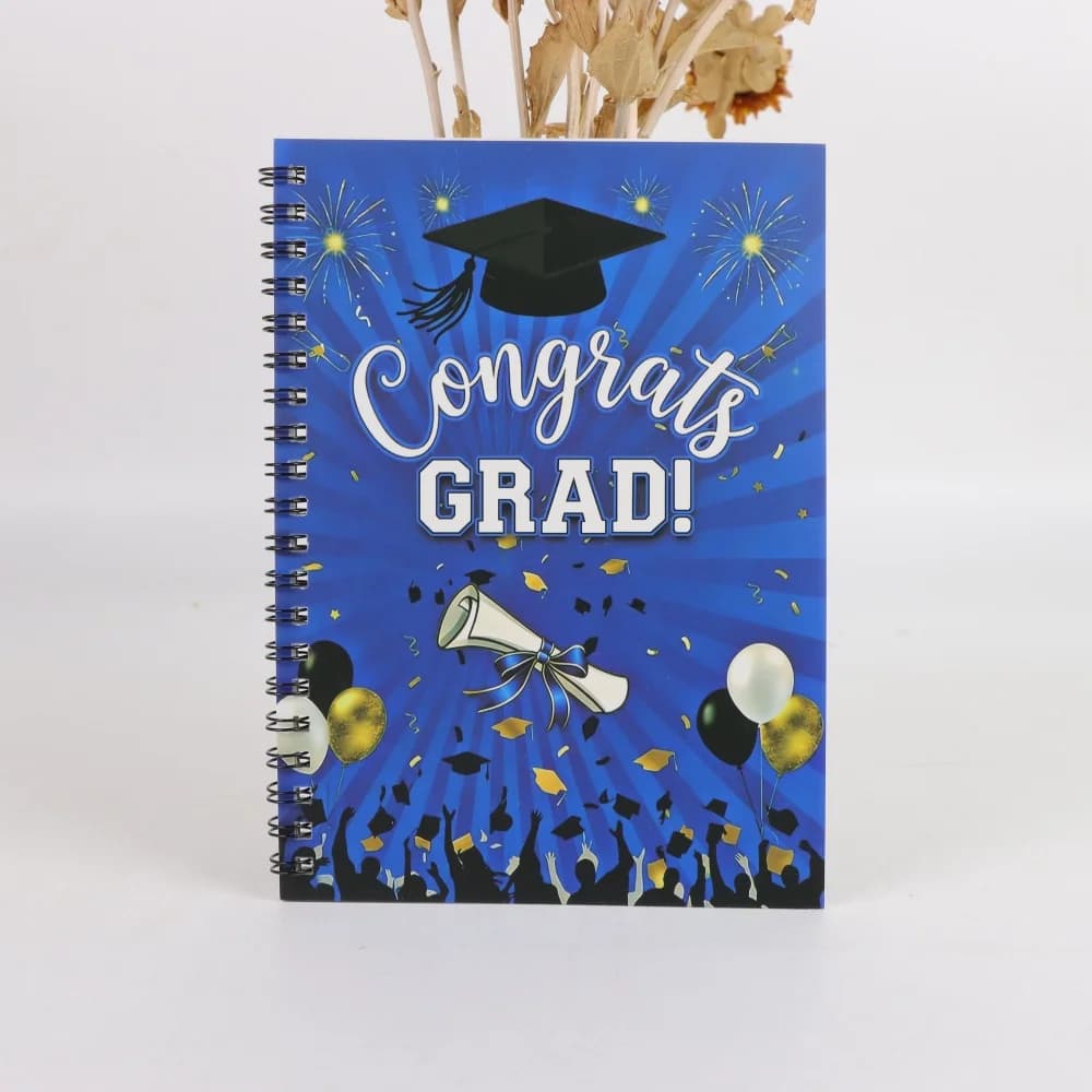 Quaderno a spirale estetico per la stagione delle lauree - Per l'organizzazione personale, agenda e diario, regalo per amiche e sorelle, regalo di laurea