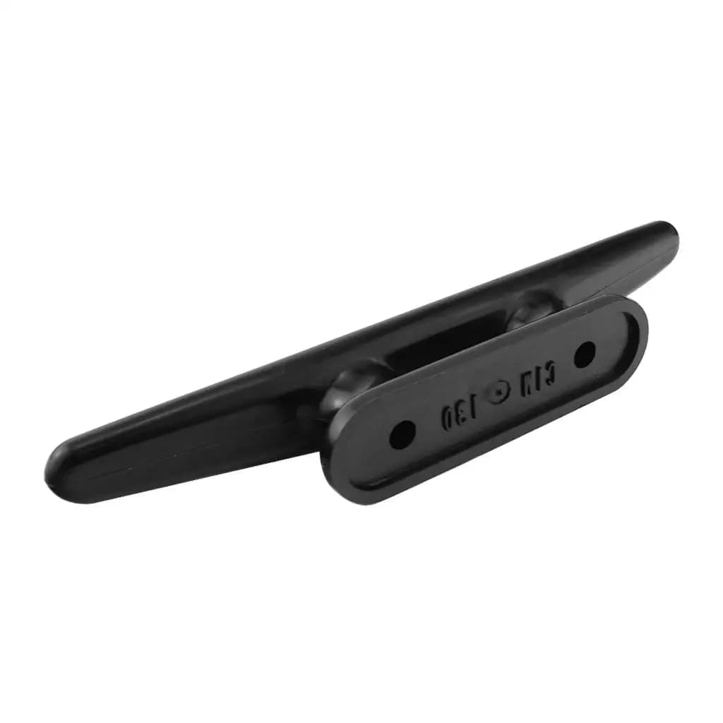 Marine Dock Cleat Nylon Boat Mooring Cleat Black Durable Rope Fastening for Yacht and Dinghy