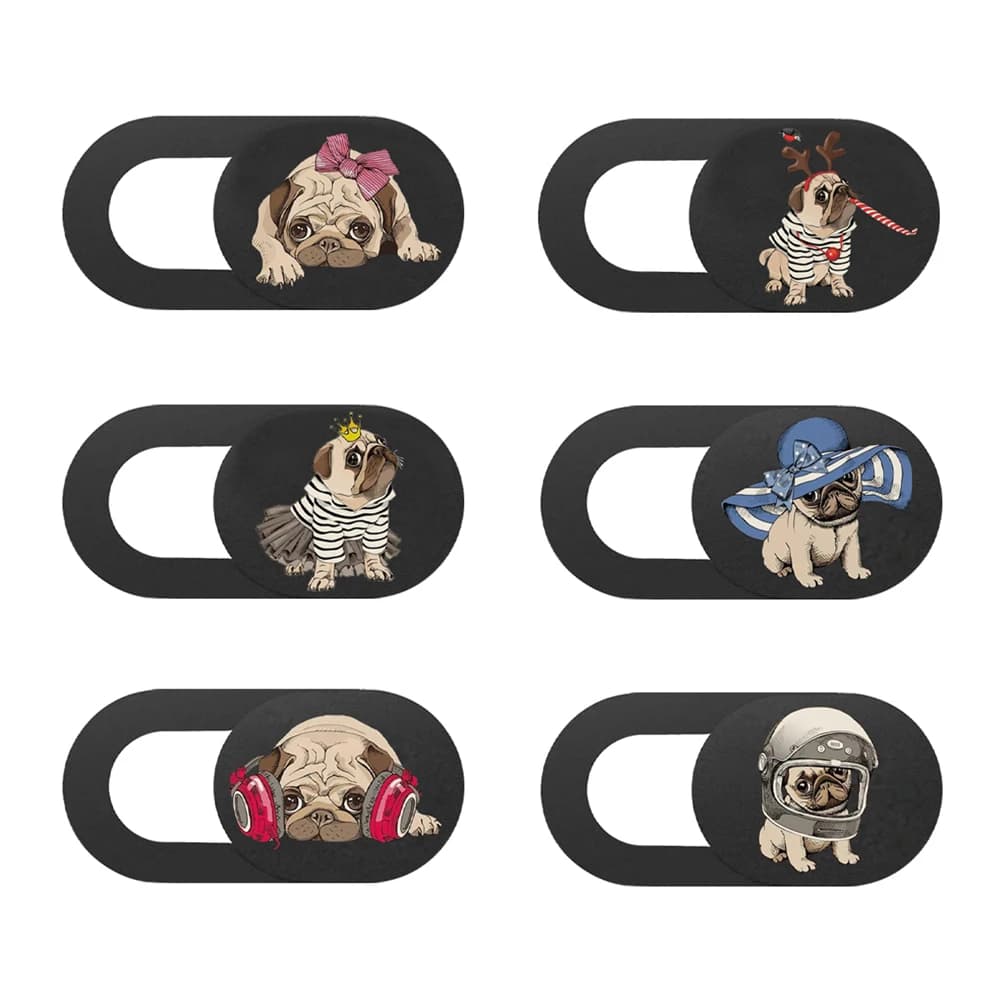 3/6 piece webcam cover slide, ultra slim phone camera cover, camera cover lock for MacBook, iMac, laptop, desktop, PC, iPad