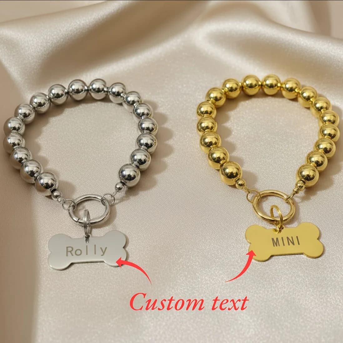 Collana personalizzata per animali domestici, collana per cani, collana per gatti, collare per animali domestici, regalo per animali domestici