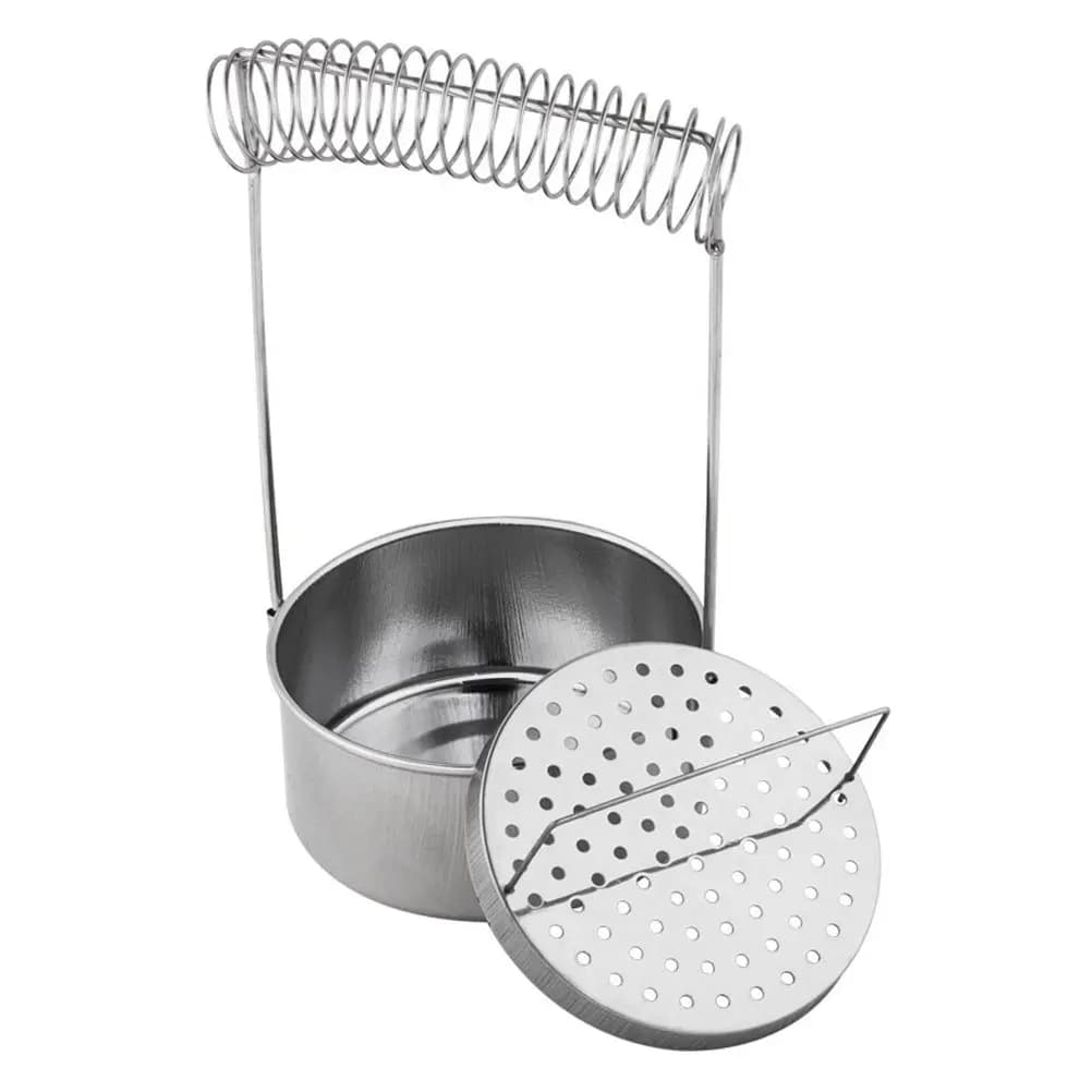 1 Pezzo Secchio Multifunzionale per Lavaggio Pennelli, Portatile Senza Coperchio, Pulitore per Penne, Forniture Artistiche per Casa, Scuola, Formazione, Salvaspazio, Argento