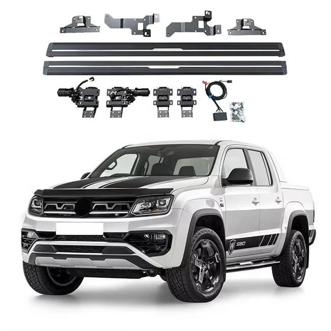 Noble Factory Customized Wholesale Aluminum Alloy Electric Running Boards For Volkswagen Amarok SIDE STEP 2010 2021