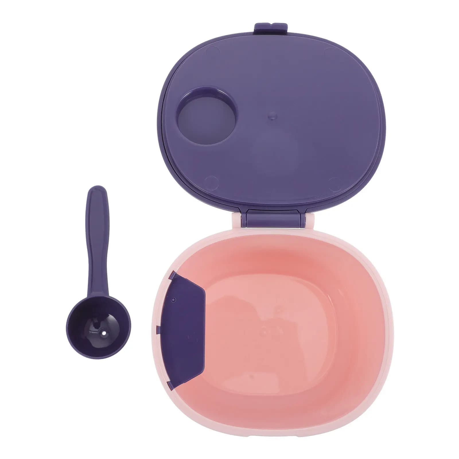 Formula Container in Travel Powder, Airtight Box for Milk in Powder and Snack, Powder Protein Door for Baby Food
