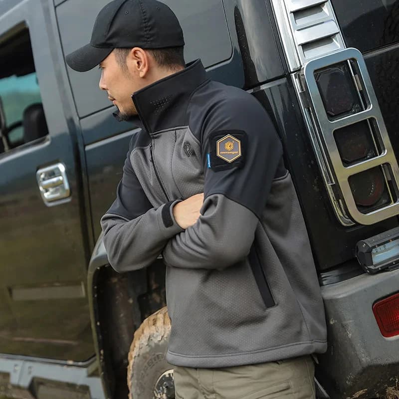 Emersongear Blue Label Tattico Rinoceronte Abbigliamento funzionale Felpa con cappuccio Giacca giacca a vento Cappotto Calore Sport all'aria aperta