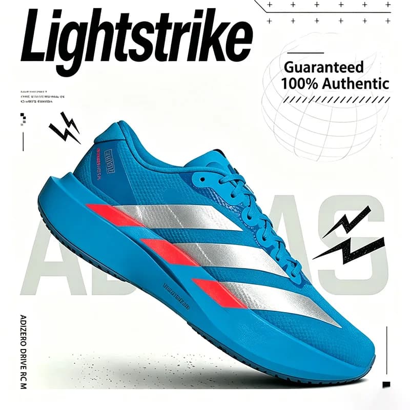 Scarpe da Corsa Adidas UomoLightstrike Pro Ammortizzate Anti-Twist con Piastra in Carbonio Sneakers Sportive da Gara
