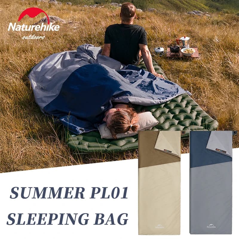 Naturehike Ultra-light sleeping bag Outdoor waterproof camping fur backpack Hiking Climbing travel blankets