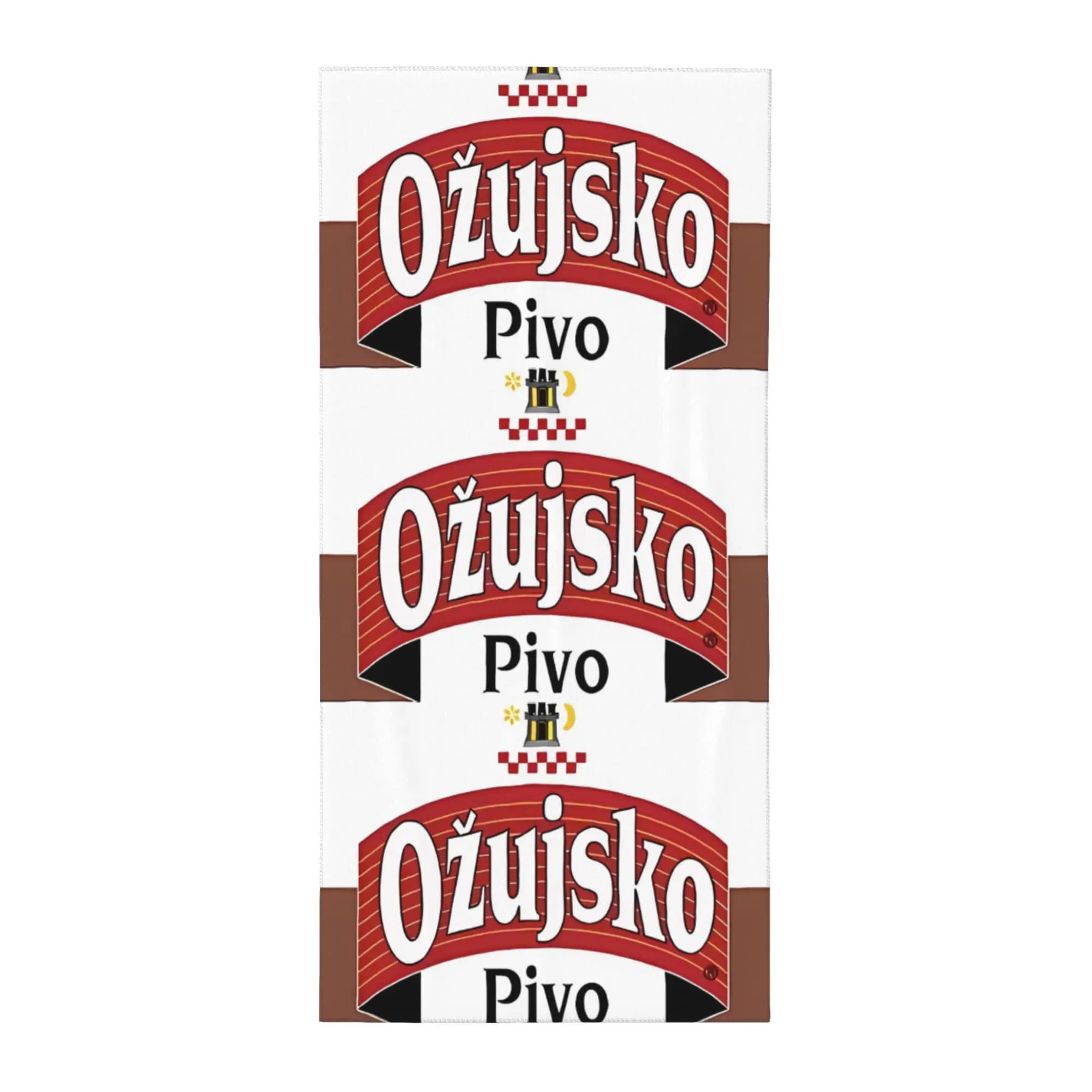 1PC Ozujsko Beer Croatia Asciugamano da spiaggia per viaggi, bagno, nuoto, accessori da campeggio