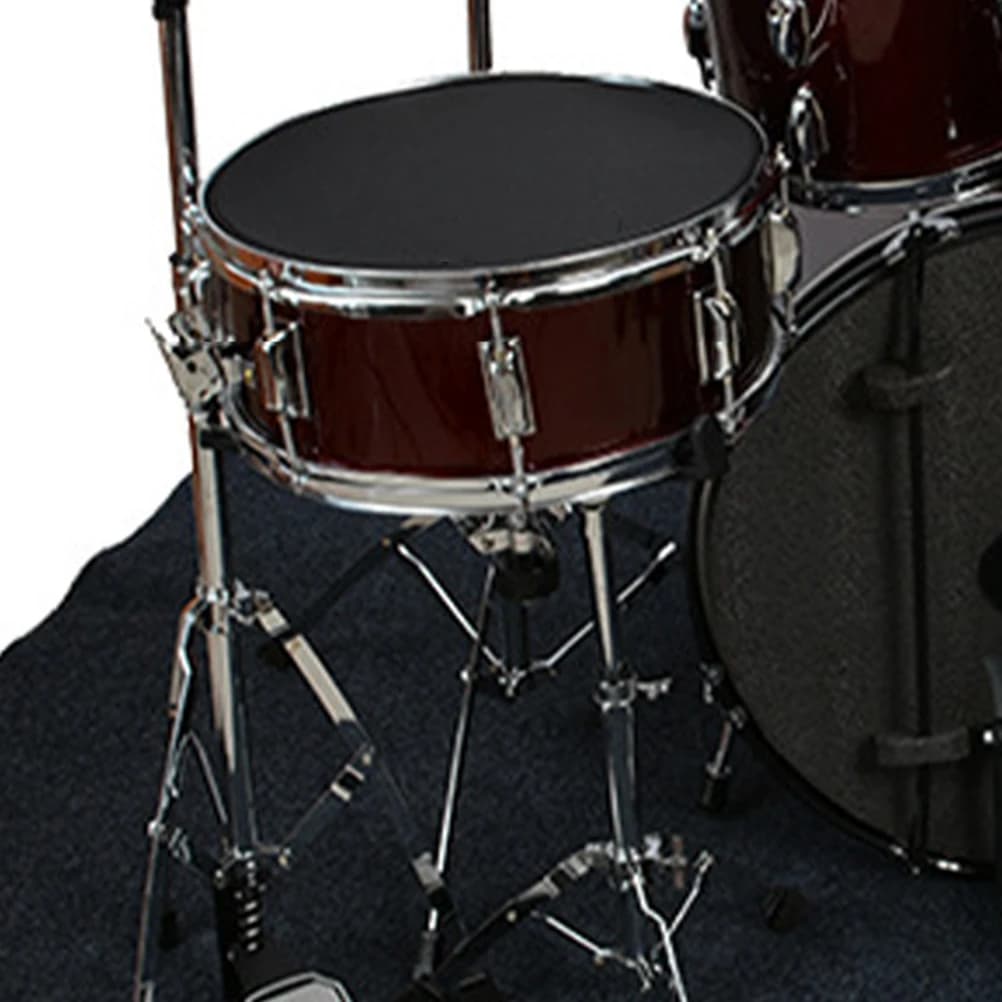 Tambor Mute Pad Smorzatore per piatti Pratica silenziosa Tappetino per piatti Accessorio per batteria per marmitta da allenamento Tappetino per pratica Accessori per batteria
