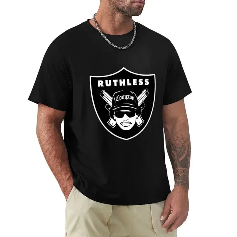 Eazy e Compton r-aiders Oakland Cool Baseball t-shirt customs progetta le tue semplici felpe, uomini