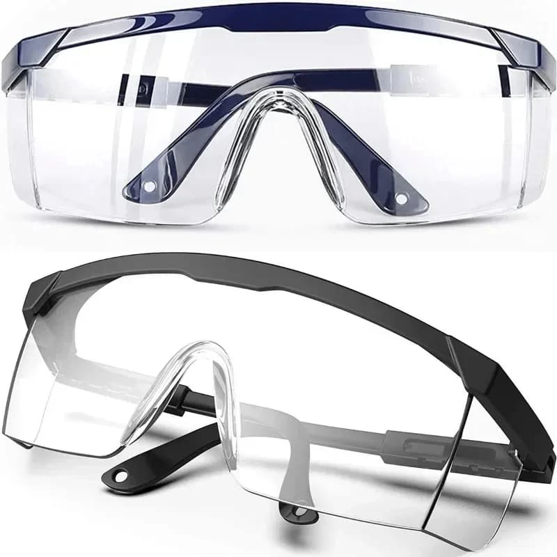 2PCS/1PCS Anti-shock safety glasses, dustproof, for industrial eye protection, laboratory glasses, cycling windproof glasses