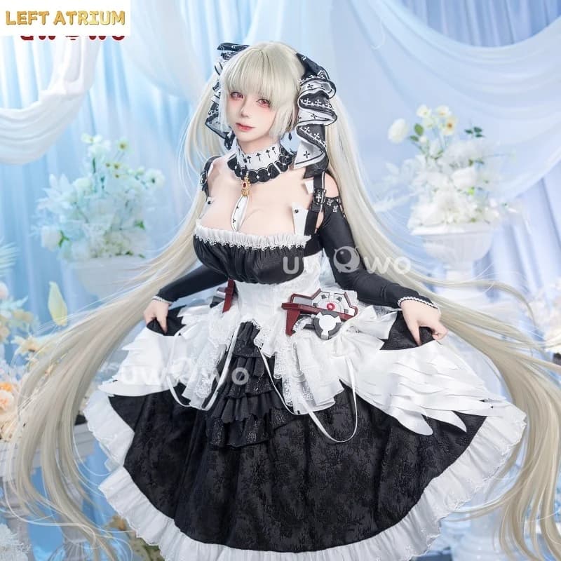 IN STOCK UWOWO Formidable Cosplay Game Azurr Lanee Formidable Default Cosplay Costume Halloween Costume