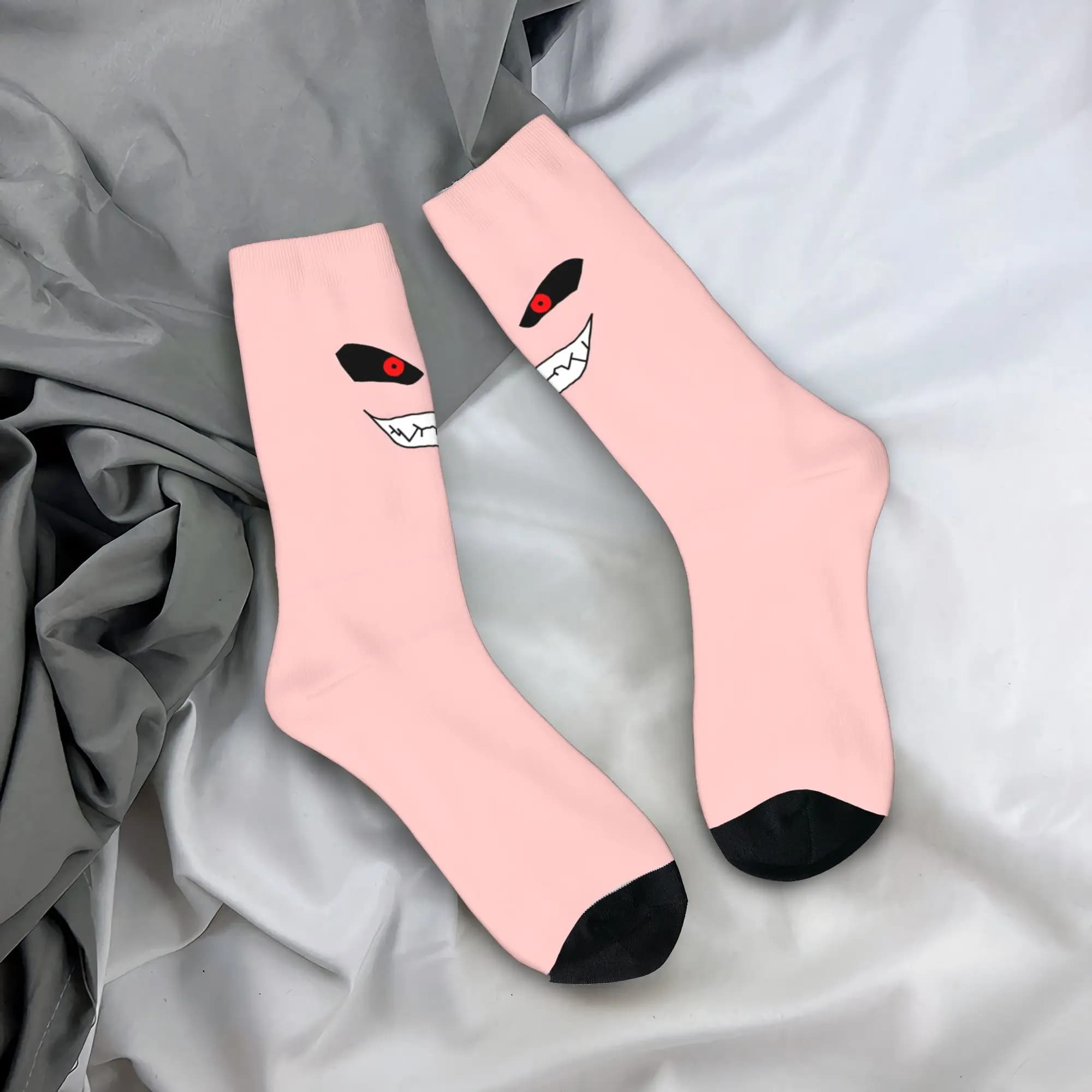 Calzini Divertenti Personalizzati Anime Majin Buues Unisex per Uomo e Donna, Calze Divertenti per Primavera, Estate, Autunno e Inverno
