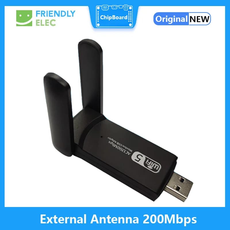 Amichevole Nanopi R2S WIFI Modulo OpenWRT wireless 5G Antenna integrata ed esterna