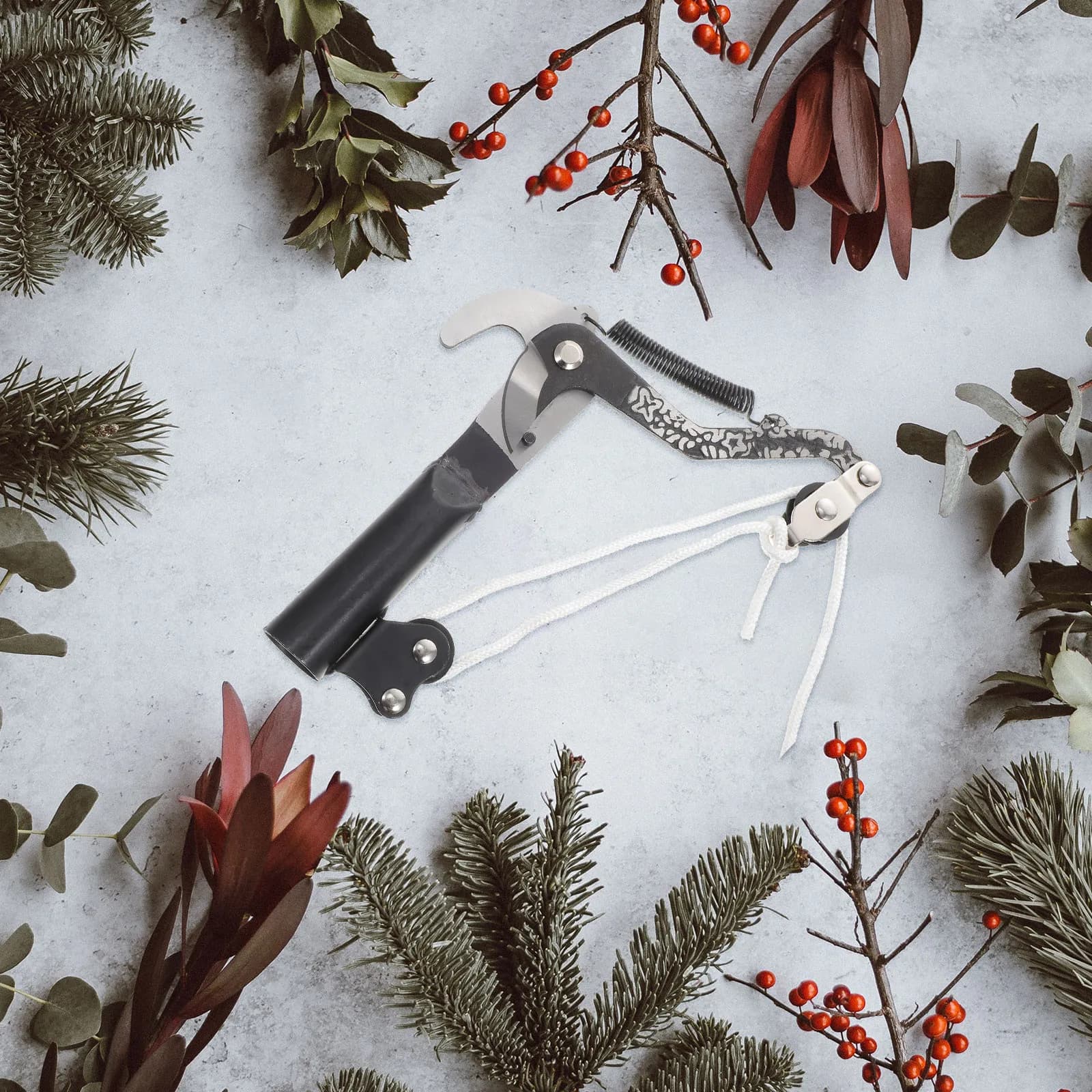 1 piece professional gardening scissors, exquisite processing, work-saving roller, corrosion-resistant, outdoor